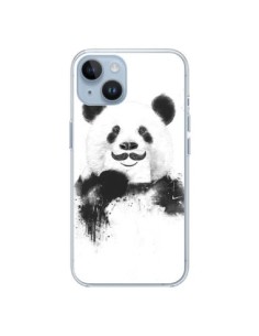 Cover iPhone 14 Panda Divertente Baffi Movember - Balazs...