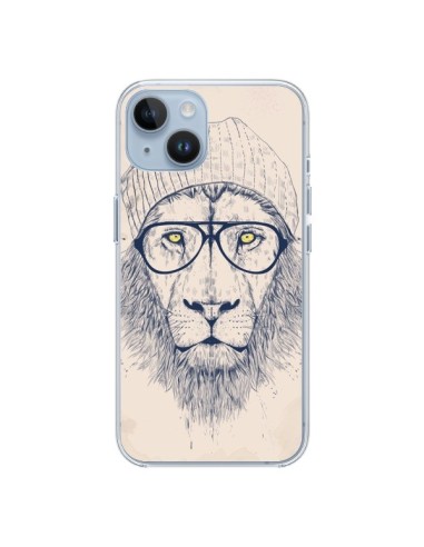 Coque iPhone 14 Cool Lion Lunettes - Balazs Solti
