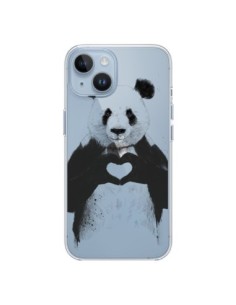 iPhone 14 case Panda All You Need Is Love Lion - Balazs...