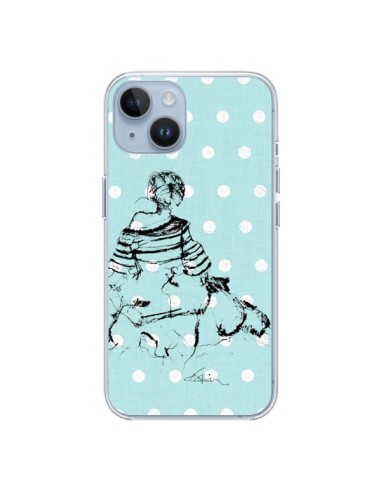 iPhone 14 case Draft Girl Polka Fashion - Cécile