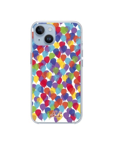 Coque iPhone 14 Ballons La Haut - Enilec