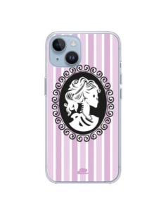 iPhone 14 case Blue & Pink Skeleton - Enilec