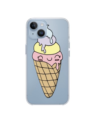 iPhone 14 case Ice cream Summer Scent Clear - Claudia Ramos
