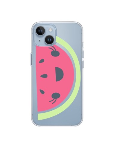 Coque iPhone 14 Pasteque Watermelon Fruit Transparente - Claudia Ramos