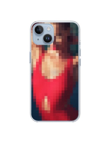 Coque iPhone 14 Summer Girl Pixels - Danny Ivan