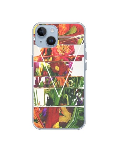 Coque iPhone 14 Facke Flowers Fleurs - Danny Ivan