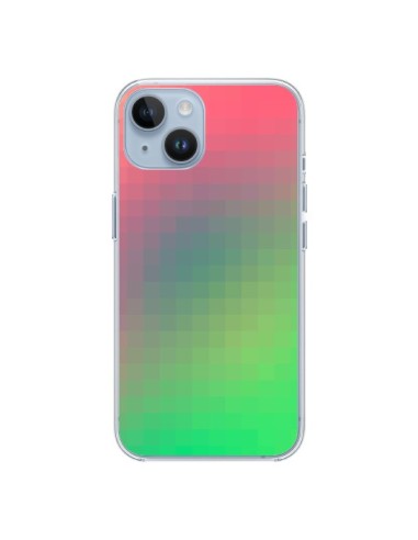 Coque iPhone 14 Gradient Pixel - Danny Ivan