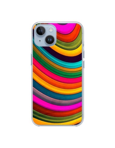 Coque iPhone 14 More Curve Vagues - Danny Ivan