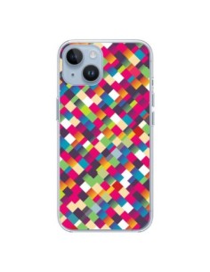 Coque iPhone 14 Sweet Pattern Mosaique Azteque - Danny Ivan