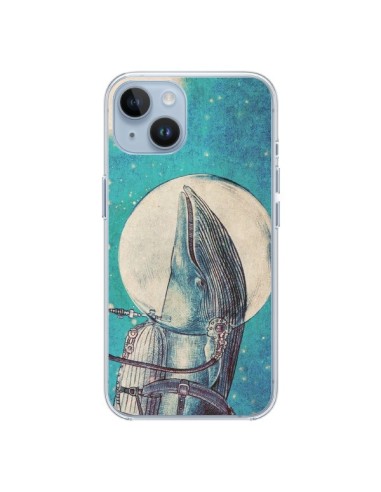 Coque iPhone 14 Baleine Whale Voyage Journey - Eric Fan