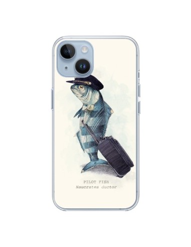 Coque iPhone 14 The Pilot Fish Poisson Pilote - Eric Fan