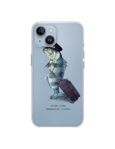 iPhone 14 case The Pilot Fish Clear - Eric Fan