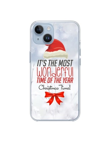 Coque iPhone 14 Joyeux Noël - Eleaxart