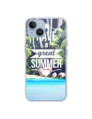Coque iPhone 14 Have a Great Summer Eté - Eleaxart