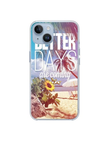 Cover iPhone 14 Better Days _té - Eleaxart