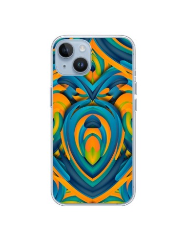 iPhone 14 case Heart Aztec - Eleaxart