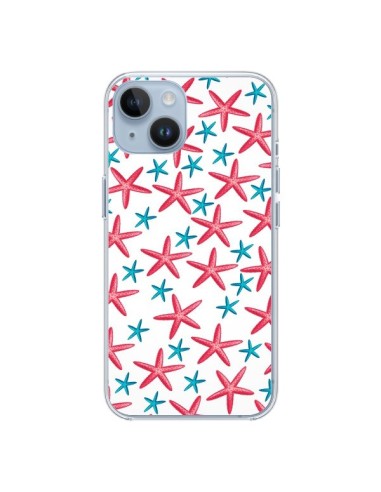 Coque iPhone 14 Etoiles de mer Estrellitas - Eleaxart