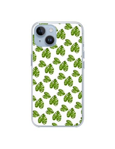 Coque iPhone 14 Plantes vertes - Eleaxart