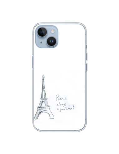 Coque iPhone 14 Paris is always a good idea - Léa Clément