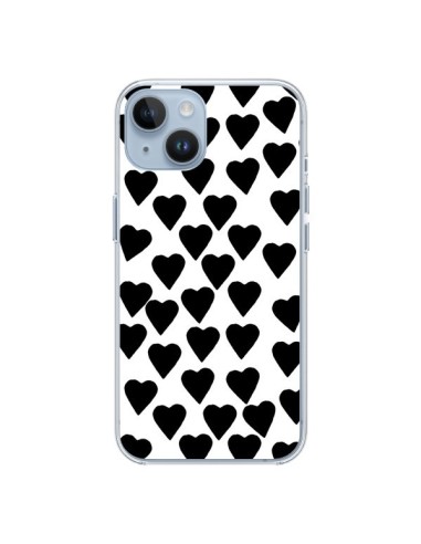 Coque iPhone 14 Coeur Noir - Project M