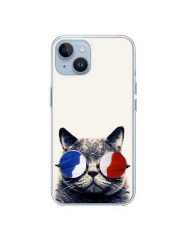 Cover iPhone 14 Gatto con occhiali - Gusto NYC
