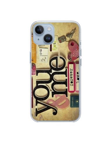 Coque iPhone 14 Me And You Love Amour Toi et Moi - Irene Sneddon