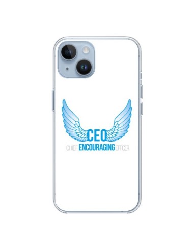 Cover iPhone 14 CEO Chief Encouraging Officer Blu - Shop Gasoline