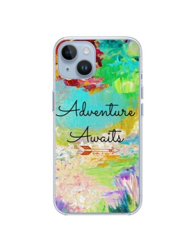 Coque iPhone 14 Adventure Awaits Fleurs - Ebi Emporium