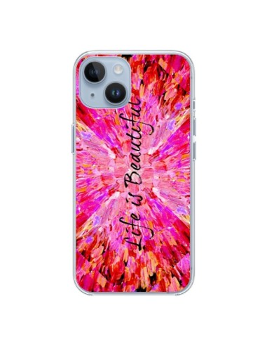 Cover iPhone 14 Life is Beautiful - Ebi Emporium