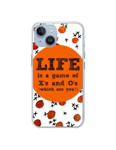 Cover iPhone 14 Life is a Game XoXo - Ebi Emporium