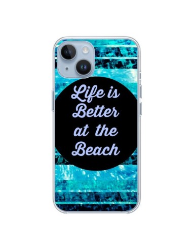 Cover iPhone 14 Life is Better at The Beach - Ebi Emporium