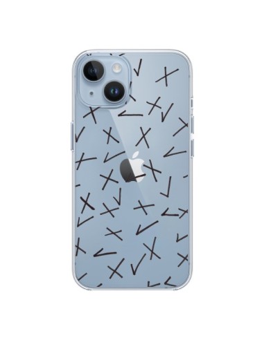 iPhone 14 case Crosses Check Clear - Ebi Emporium