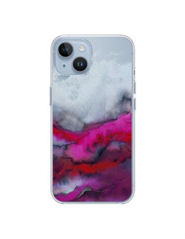 Coque iPhone 14 Winter Waves Vagues Hiver Transparente - Ebi Emporium