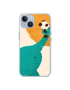 iPhone 14 case Elephant helps Panda - Jay Fleck