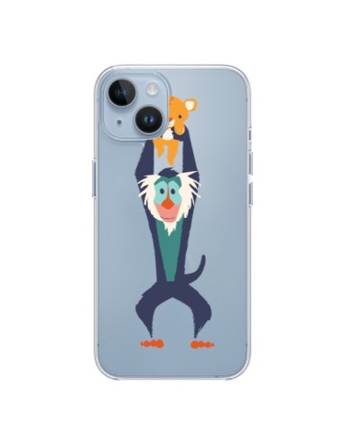 Coque iPhone 14 Futur Roi Lion King Rafiki Transparente - Jay Fleck