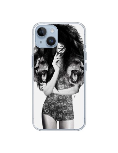 Coque iPhone 14 Femme Lion - Jenny Liz Rome