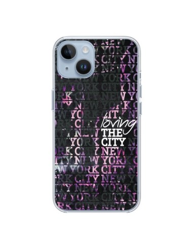 Coque iPhone 14 Loving New York City - Javier Martinez