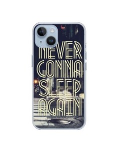Coque iPhone 14 Never Gonna Sleep New York City - Javier...
