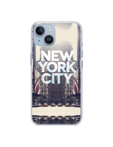 Coque iPhone 14 New York City Vintage - Javier Martinez
