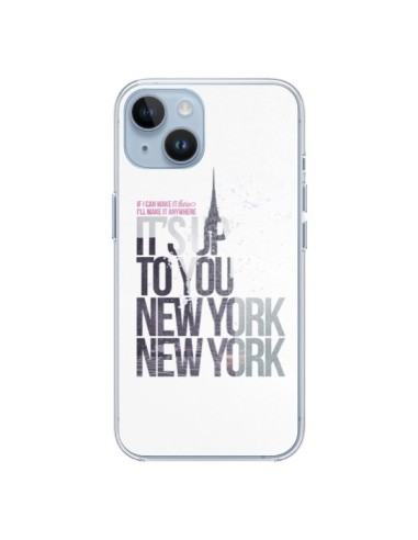 Coque iPhone 14 Up To You New York City - Javier Martinez