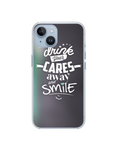 Coque iPhone 14 Drink Gris - Javier Martinez