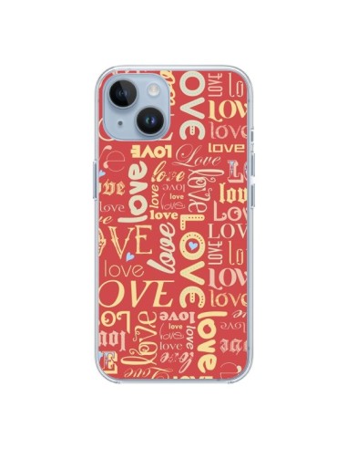 Coque iPhone 14 Love World - Javier Martinez