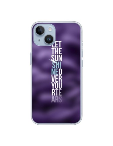 Coque iPhone 14 Sunshine Violet - Javier Martinez