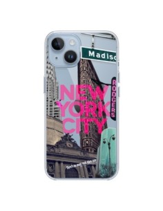 Coque iPhone 14 New Yorck City NYC Transparente - Javier...