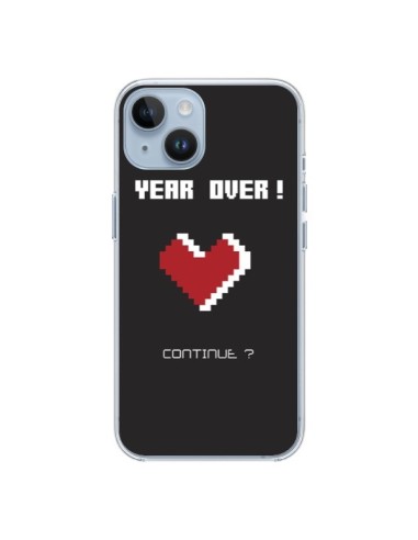 Coque iPhone 14 Year Over Love Coeur Amour - Julien Martinez