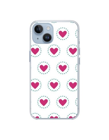 Coque iPhone 14 Coeur Cercle - Jonathan Perez