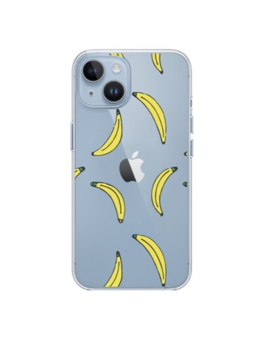 Cover iPhone 14 Banana Frutta Trasparente - Dricia Do