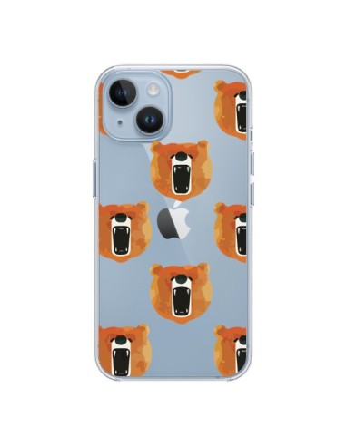 Cover iPhone 14 Orso Trasparente - Dricia Do