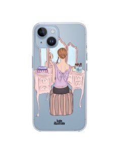 Cover iPhone 14 Vanity Parrucchiera Make Up Trasparente -...