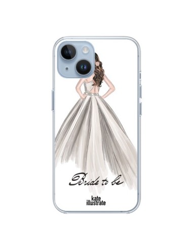 Coque iPhone 14 Bride To Be Mariée Mariage - kateillustrate